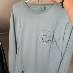 ivory ella blue small long sleeve